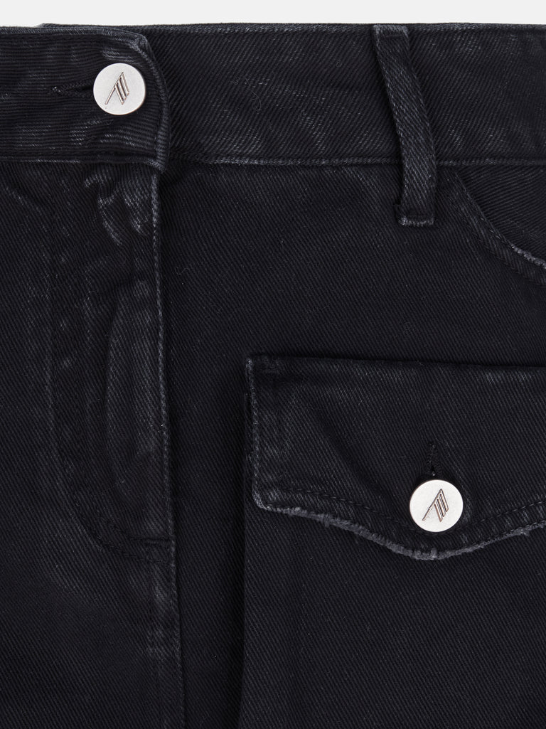''Fay'' black mini skirt