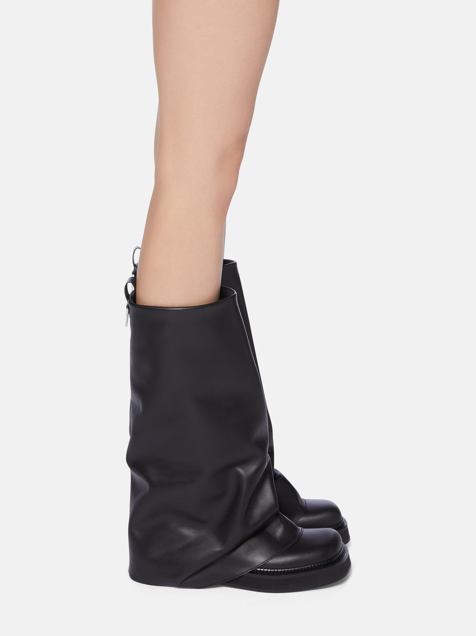 ''Robin'' black combat boot