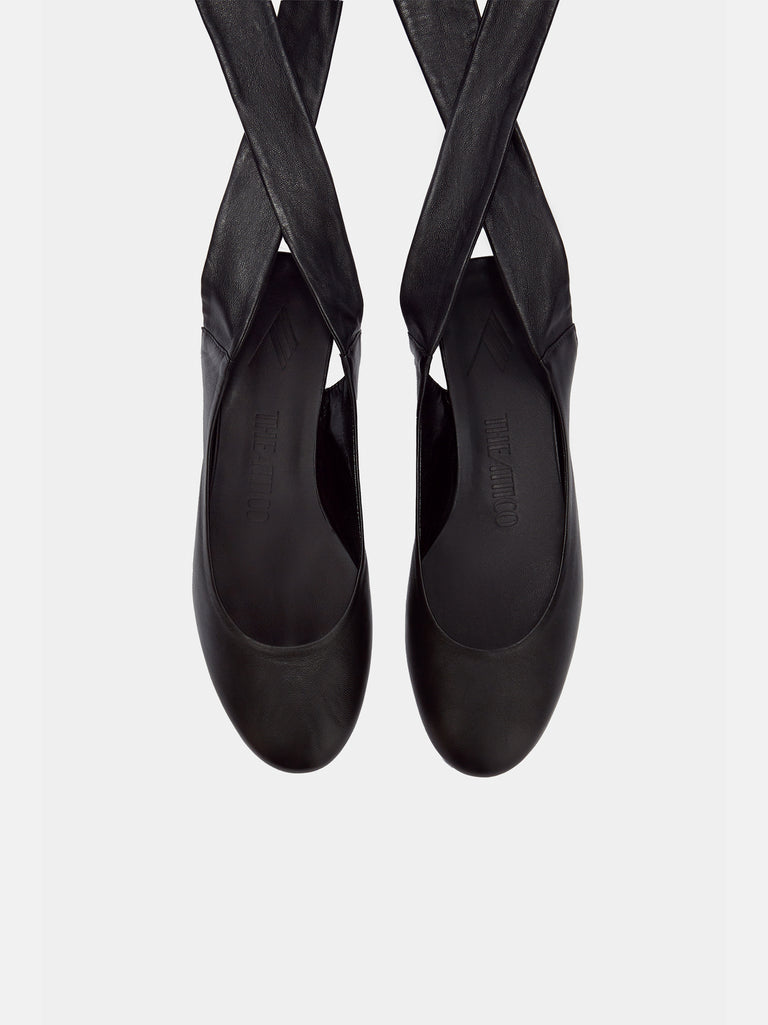 ''Cloe'' black ballerina