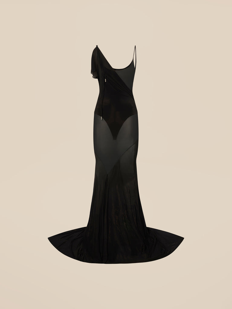 Black long dress