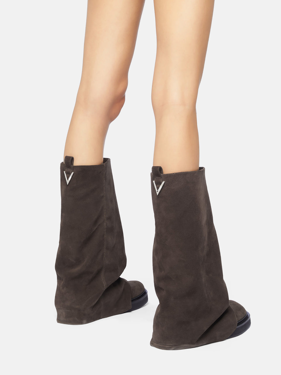 ''Robin'' dark grey combat boot