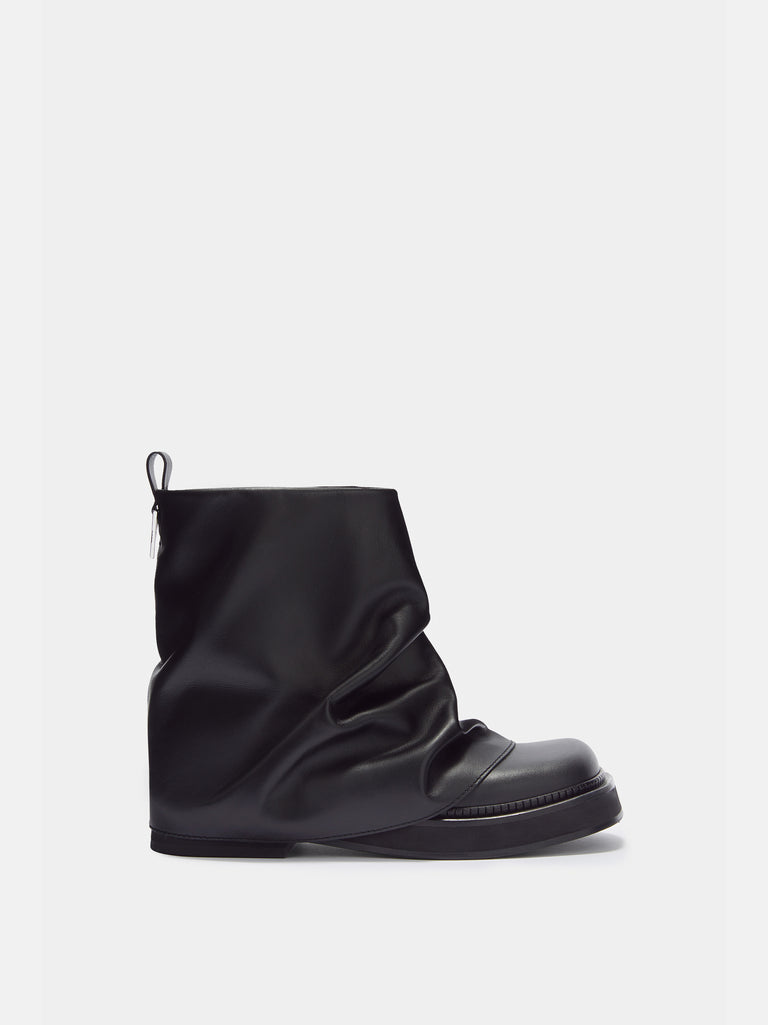 ''Mini Robin'' black combat boot
