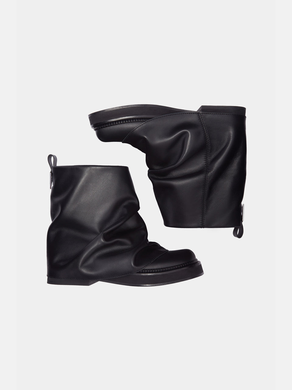 ''Mini Robin'' black combat boot