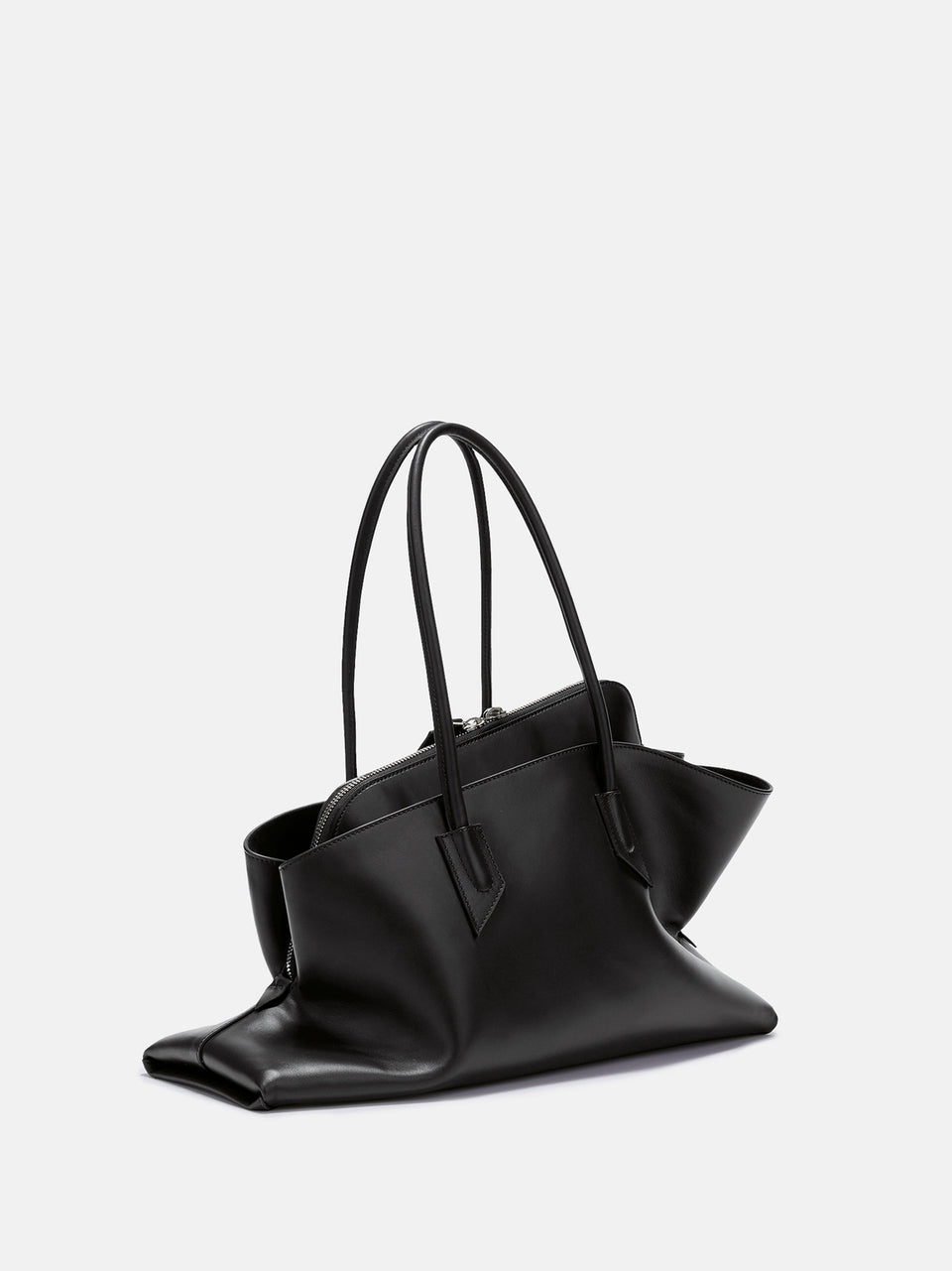 ''La Passeggiata Medium'' black top handle