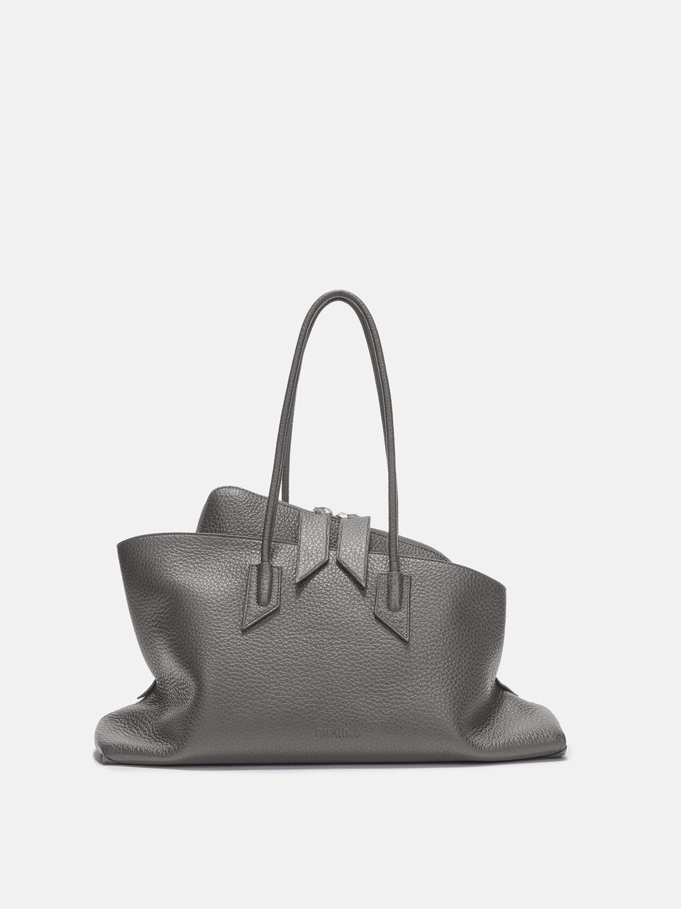''La Passeggiata Medium'' grey top handle