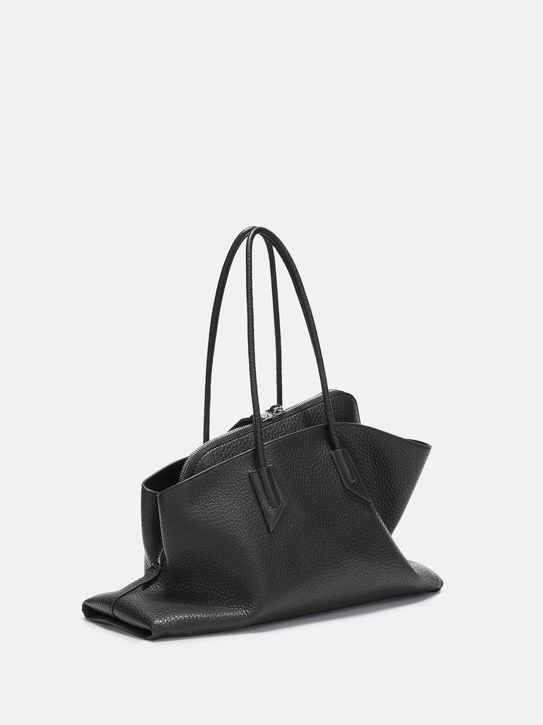 ''La Passeggiata Medium'' black top handle