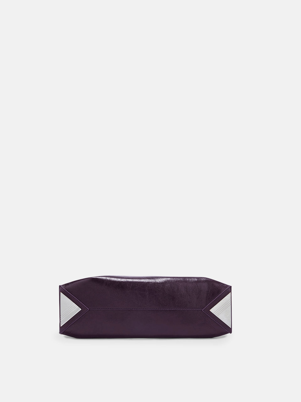 ''La Passeggiata Small'' dark violet top handle