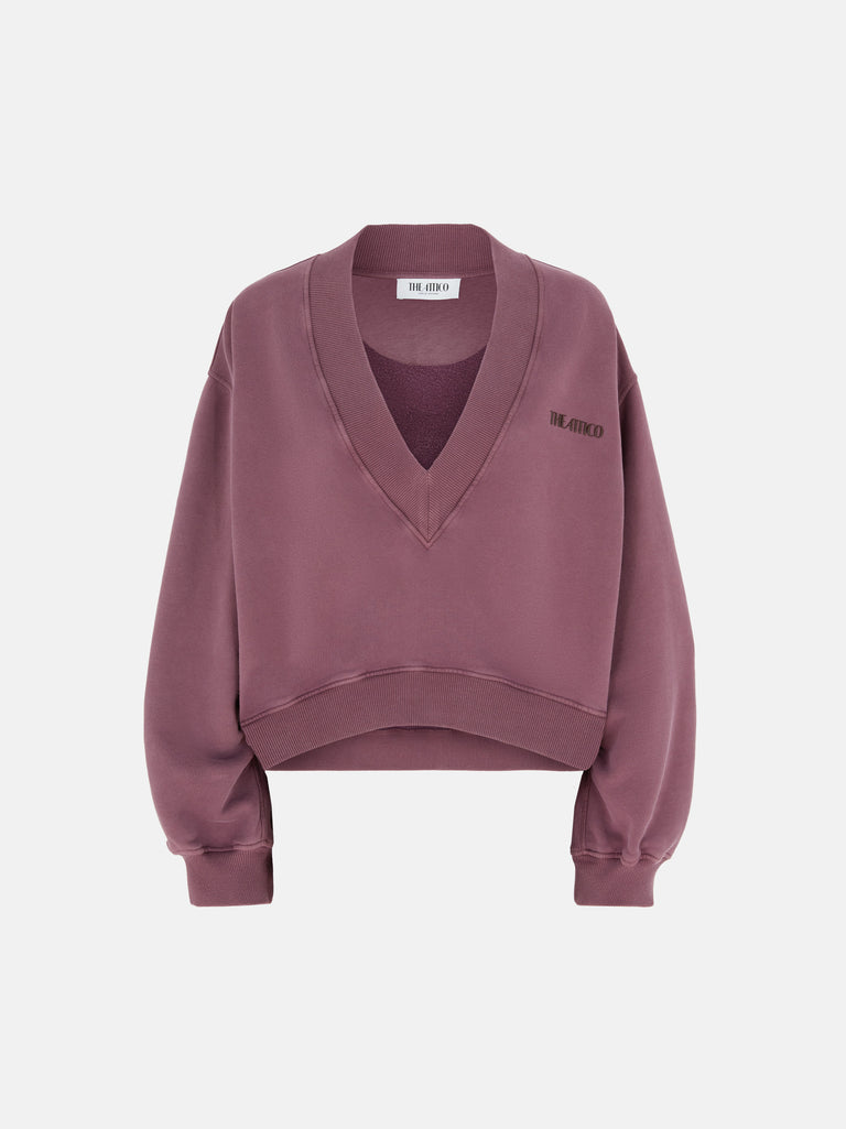 Mauve fade sweatshirt