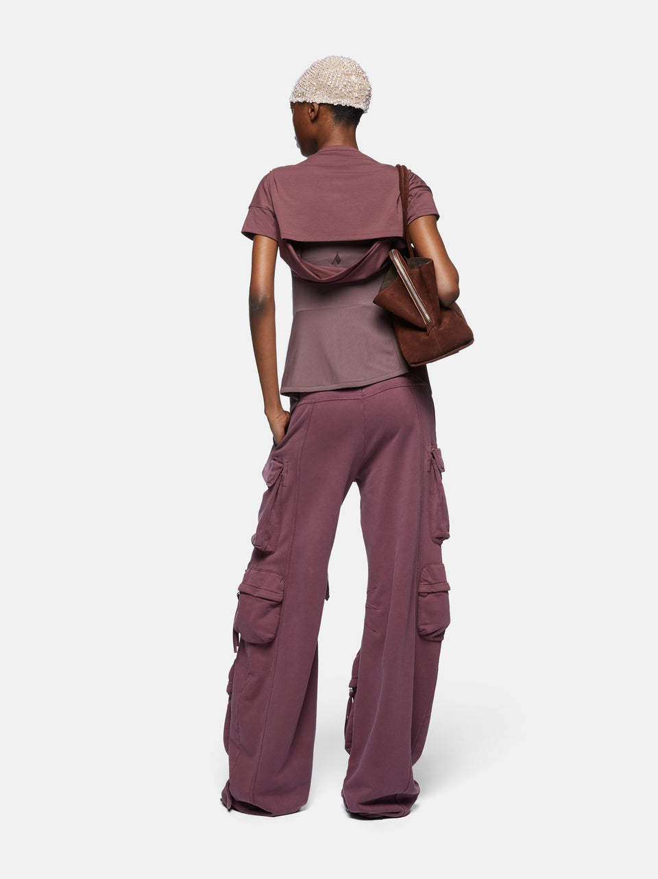 ''Fern'' mauve fade long pants