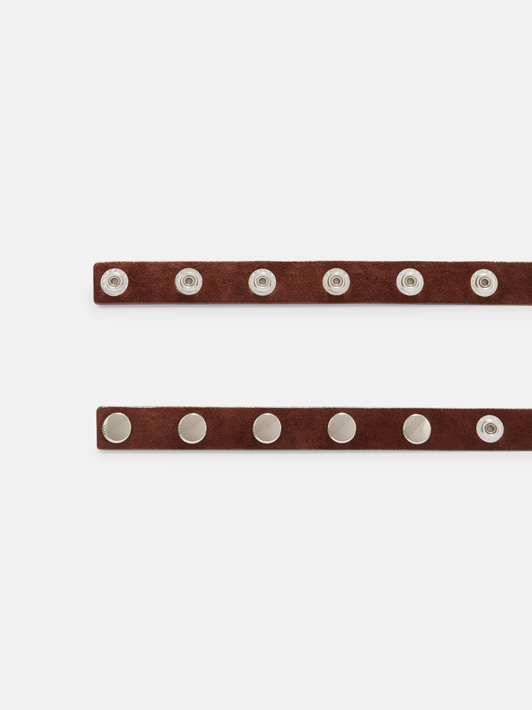 Light chocolate belt