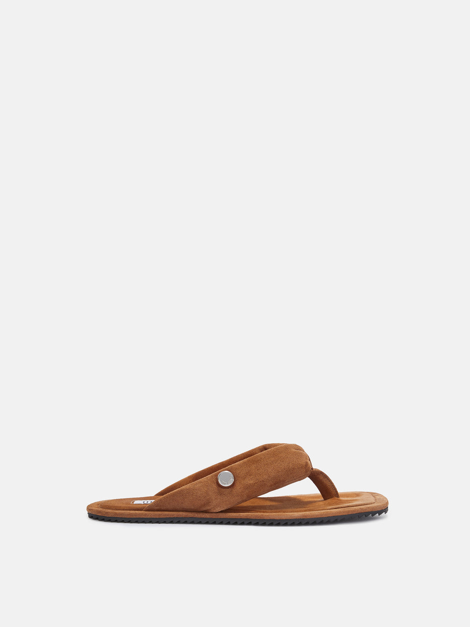 ''Indie'' pale brown flat thong