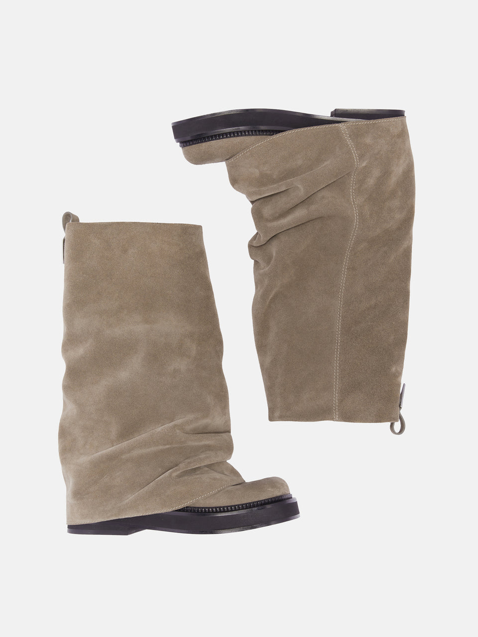 ''Robin'' taupe combat boot