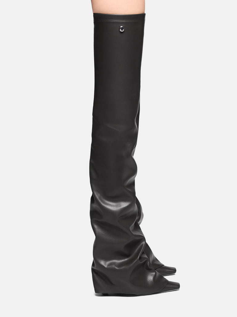 ''Robin OTK'' thigh high black