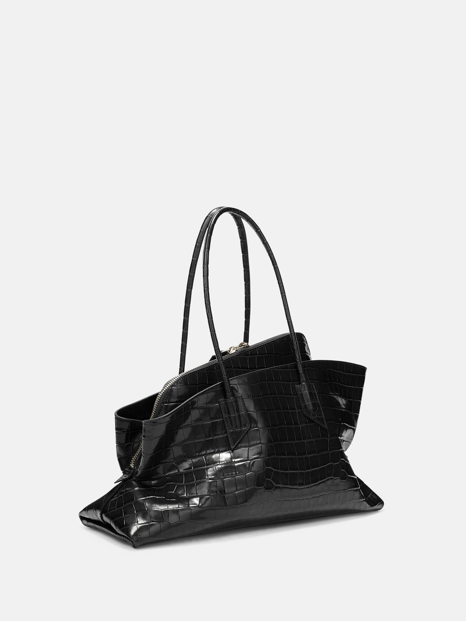 ''La Passeggiata Medium'' black top handle