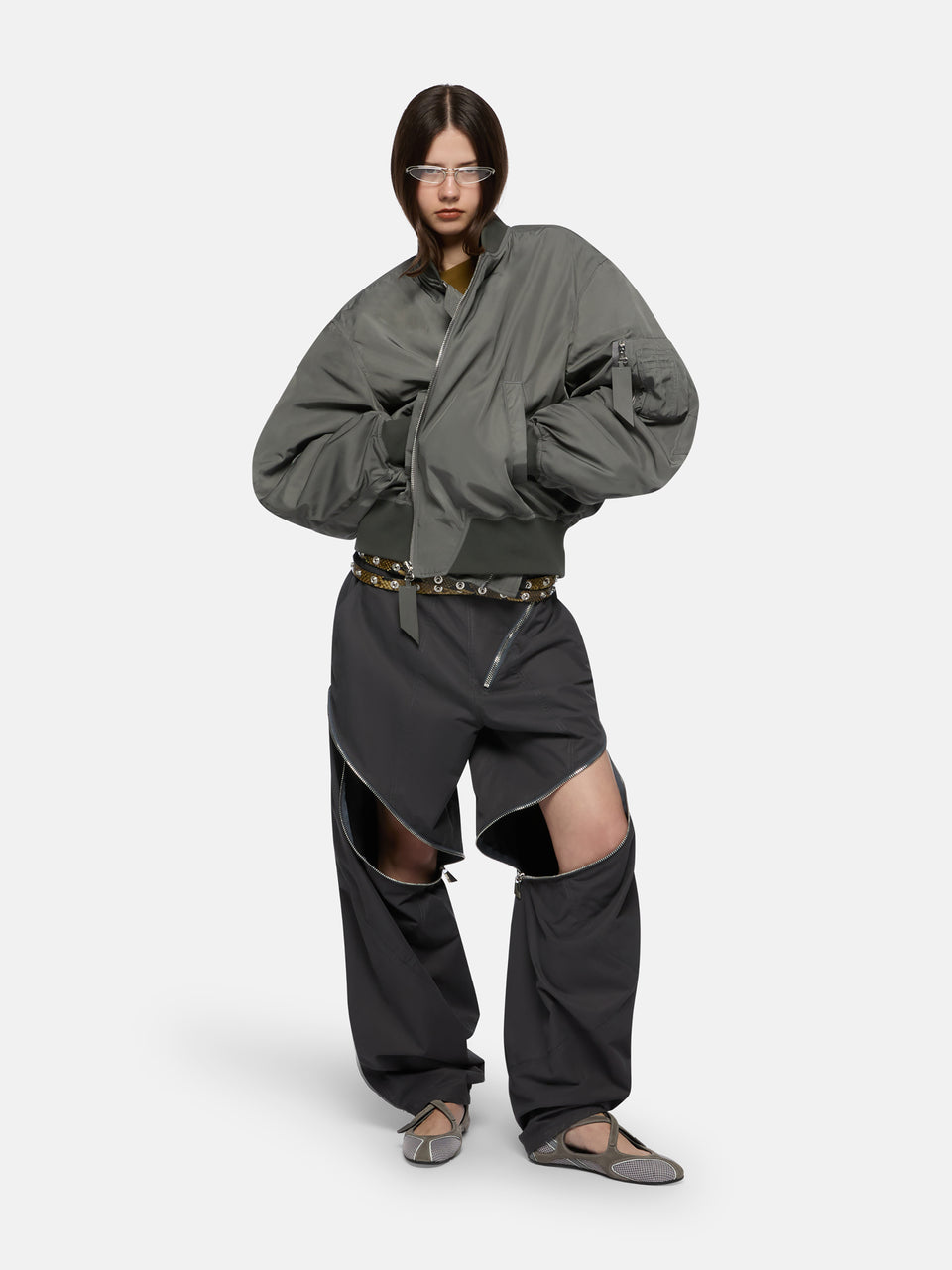 ''Anja'' grey bomber