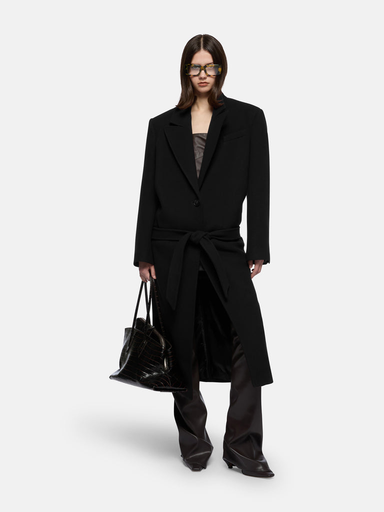 Black long coat