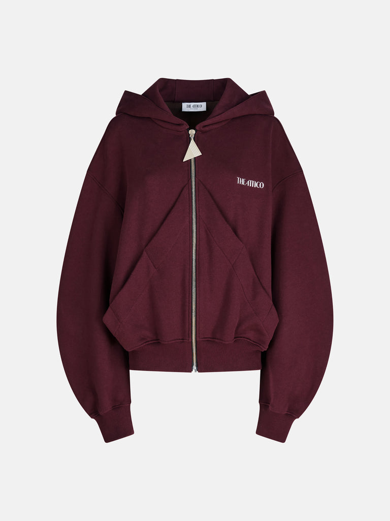 Burgundy sweatshirt