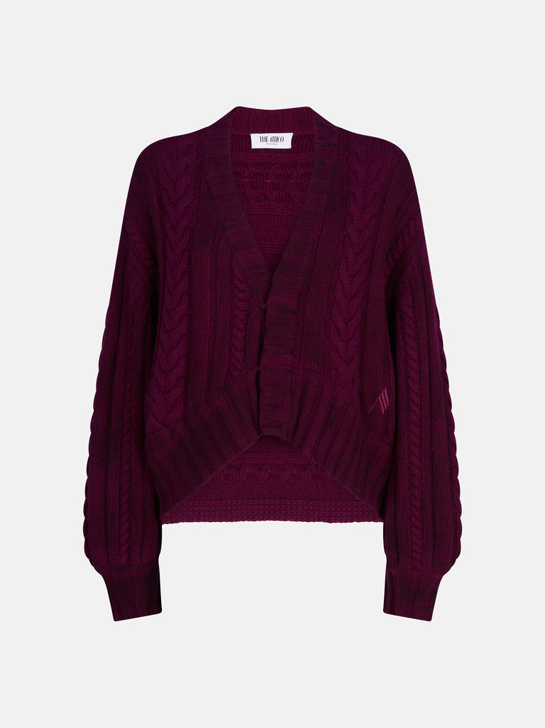 Burgundy sweater