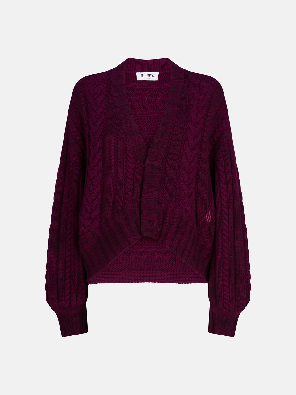 Burgundy sweater