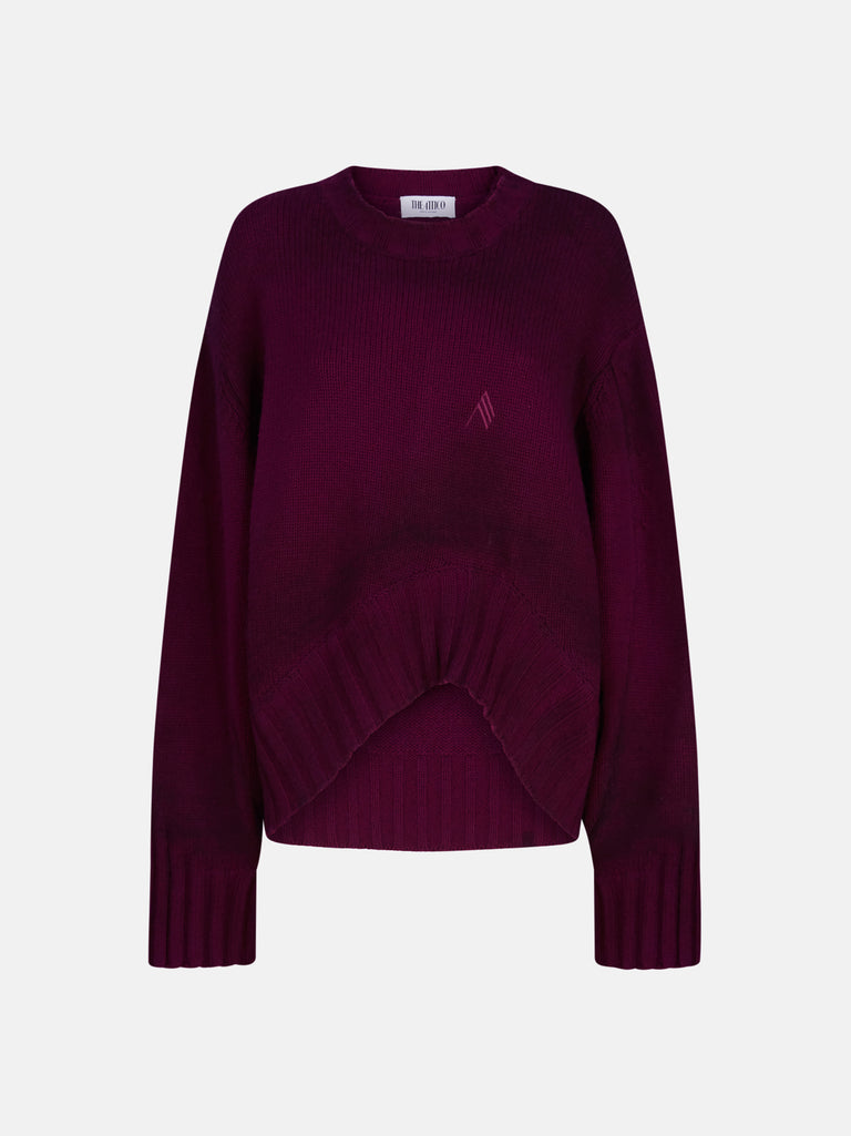 Burgundy sweater