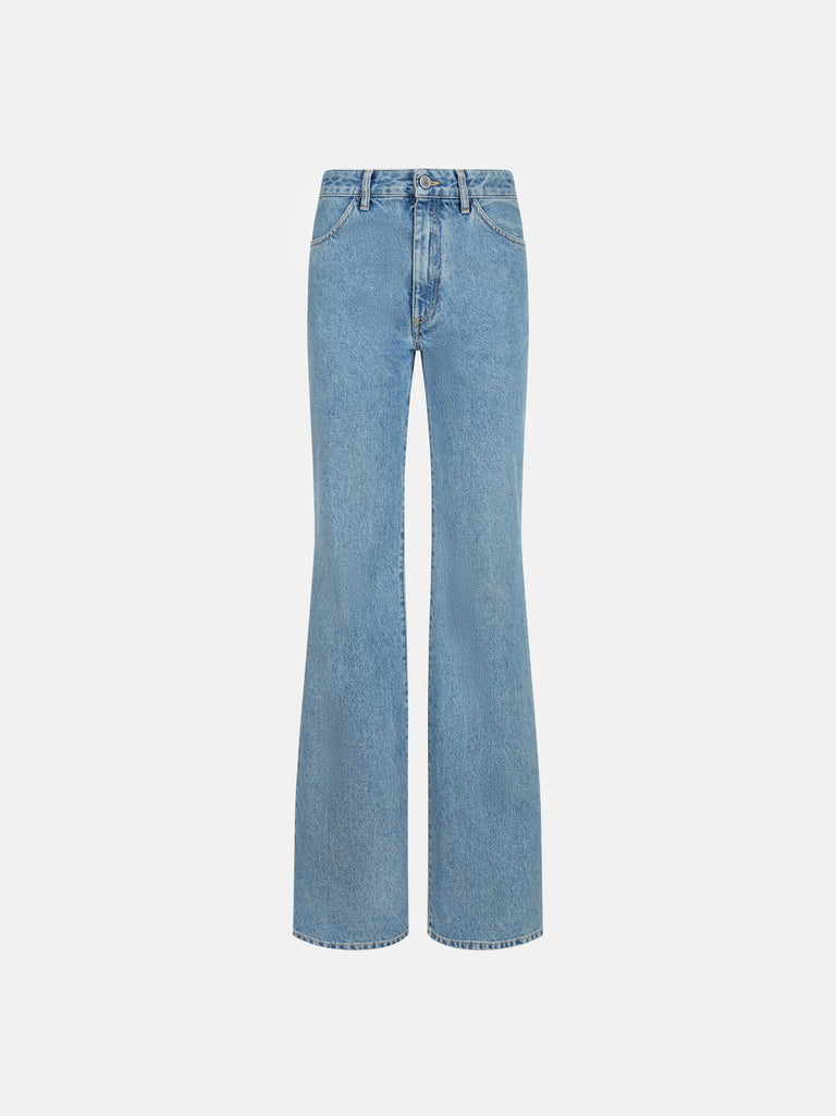 Sky blue long pant