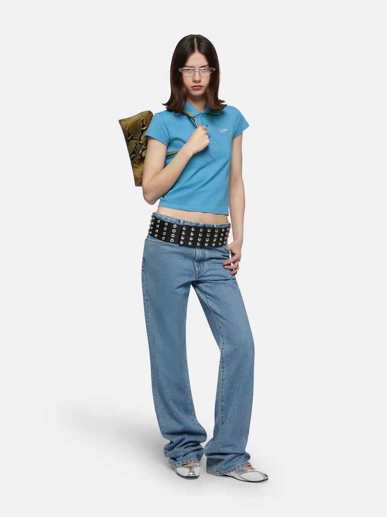 Sky blue long pant