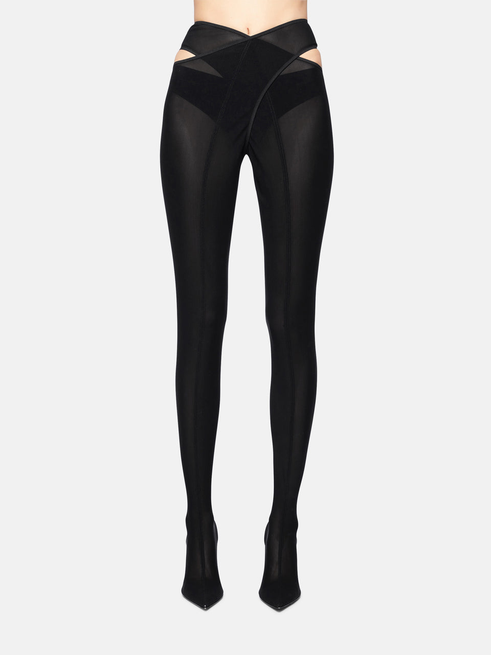 ''Cheopissima'' black thigh-high boot
