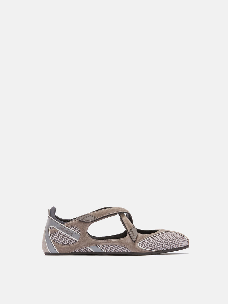 ''Floor 01'' grey ballerina flat