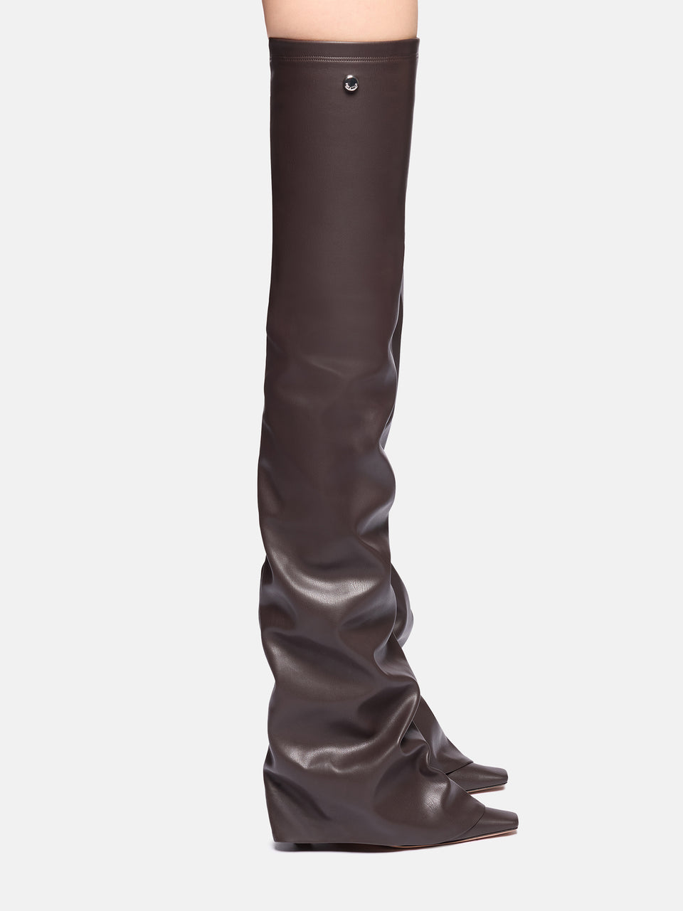 ''Robin OTK'' thigh high brown