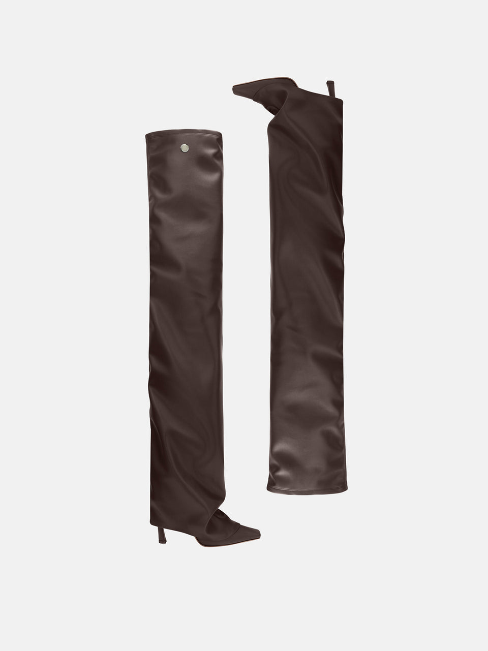 ''Robin OTK'' thigh high brown