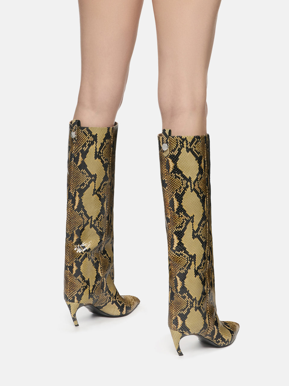 ''Lea'' boot black and sahara