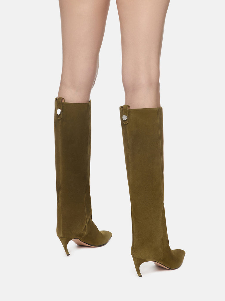 ''Lea'' boot military green