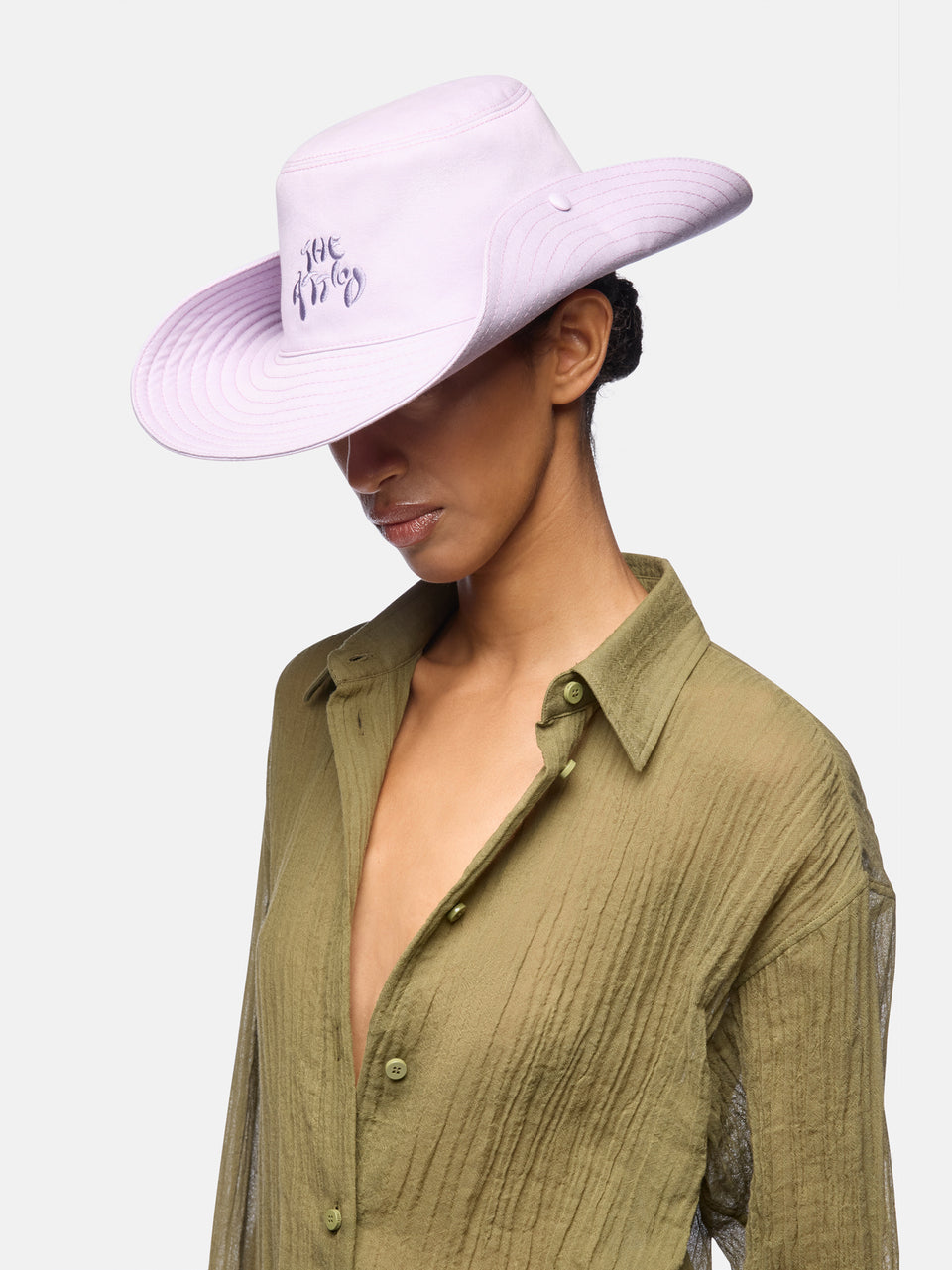 Faded violet cap