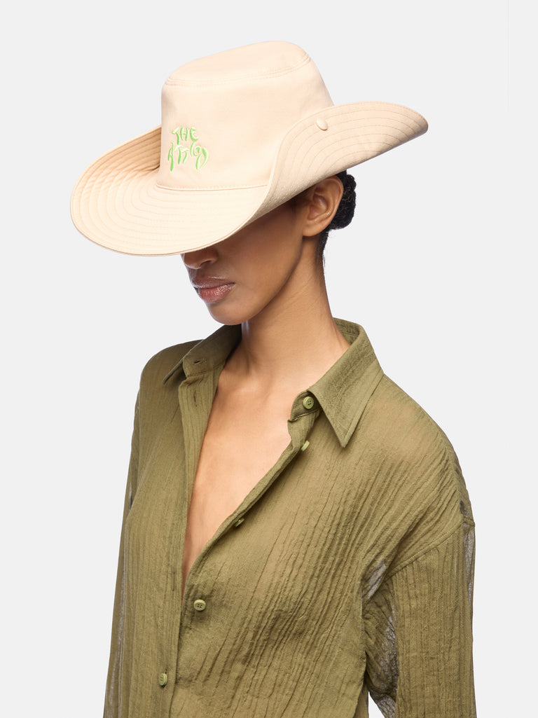 Faded ecru cap