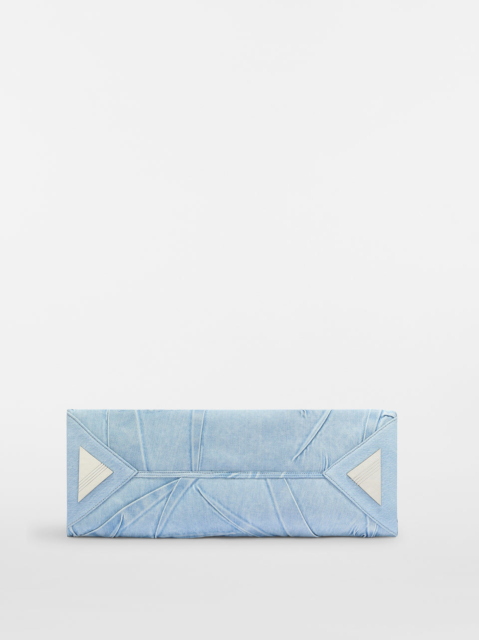 ''La Passeggiata Medium'' super washed blue top handle