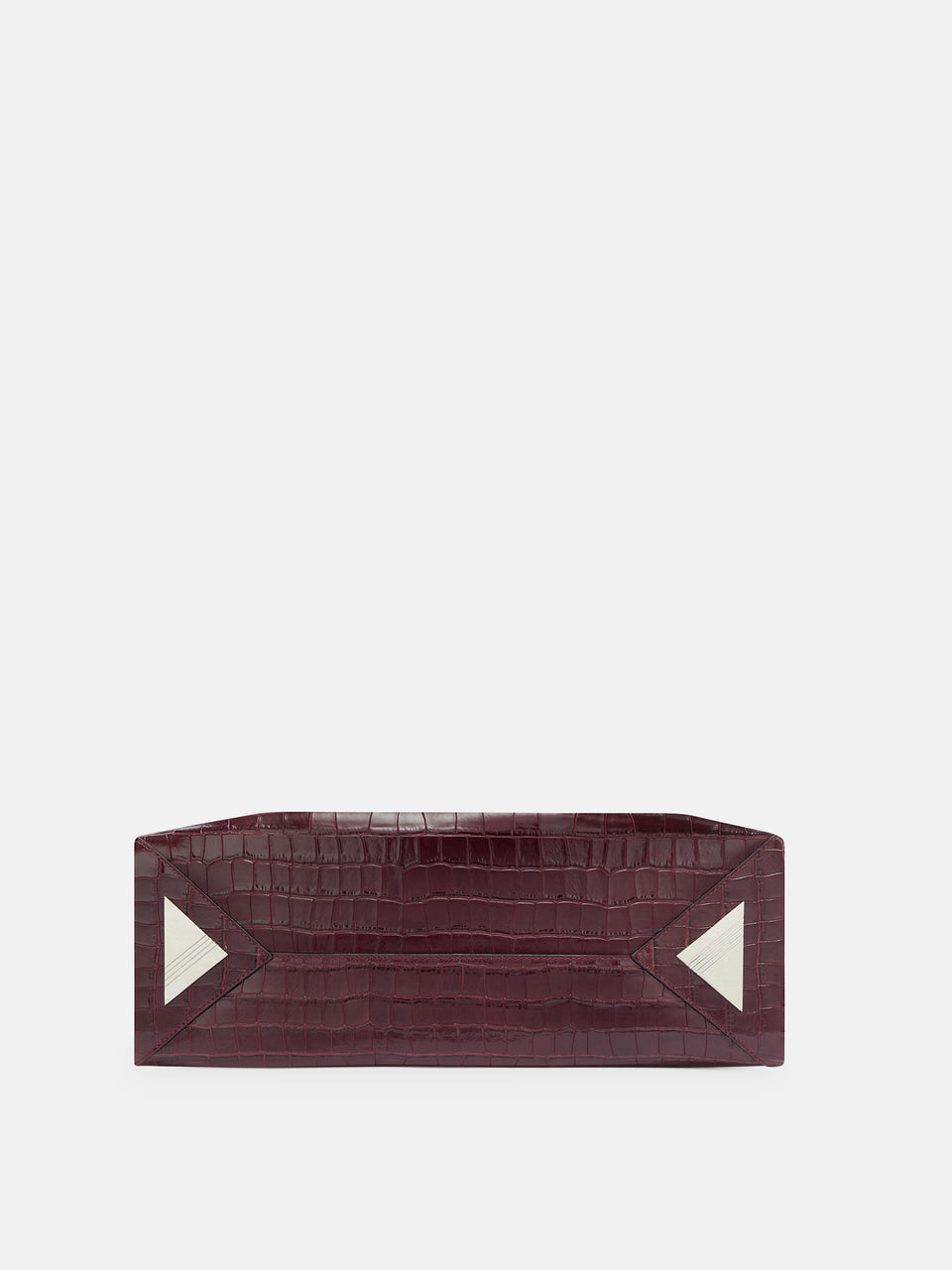 ''La Passeggiata Medium'' faded bordeaux top handle