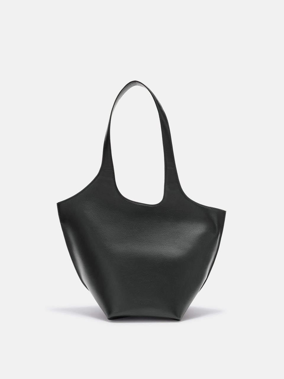 ''La Scoop'' black shoulder bag