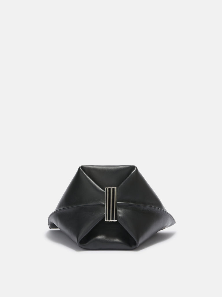 ''La Scoop'' black shoulder bag