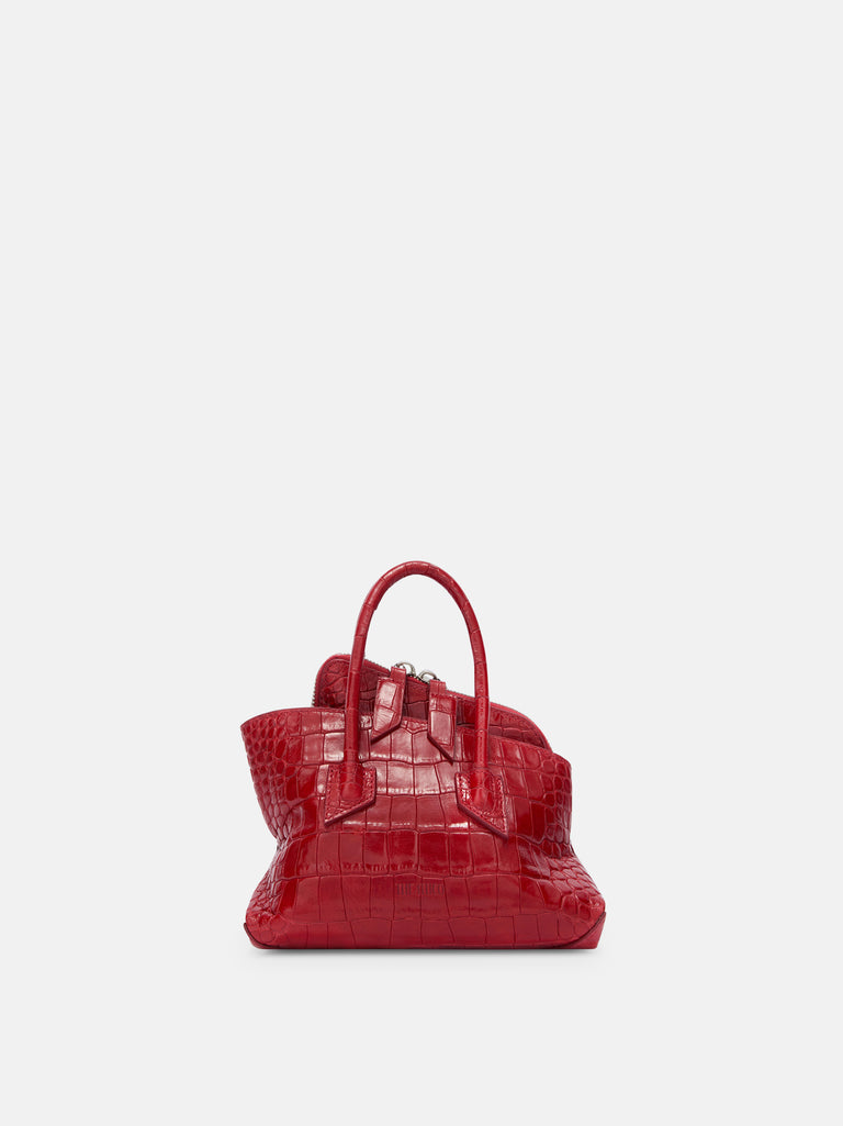 ''La Passeggiata Mini'' red top handle