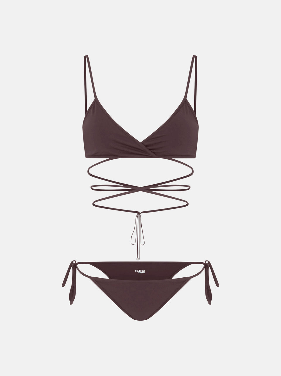 Dark brown bikini