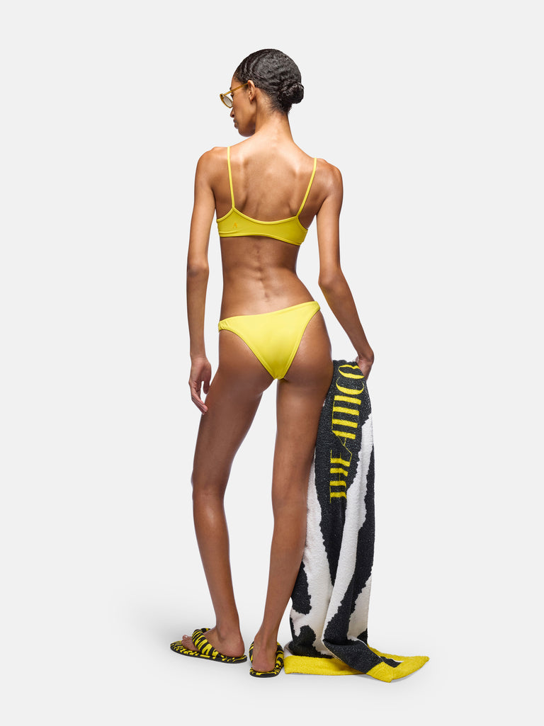 Yellow bikini