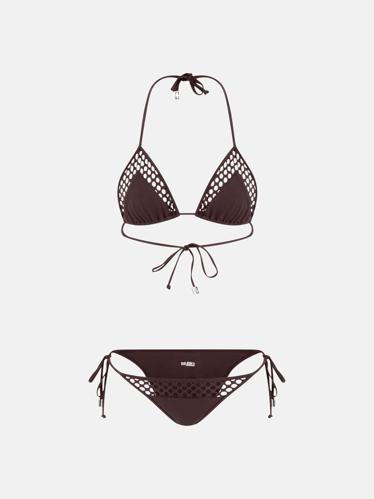 Dark brown bikini