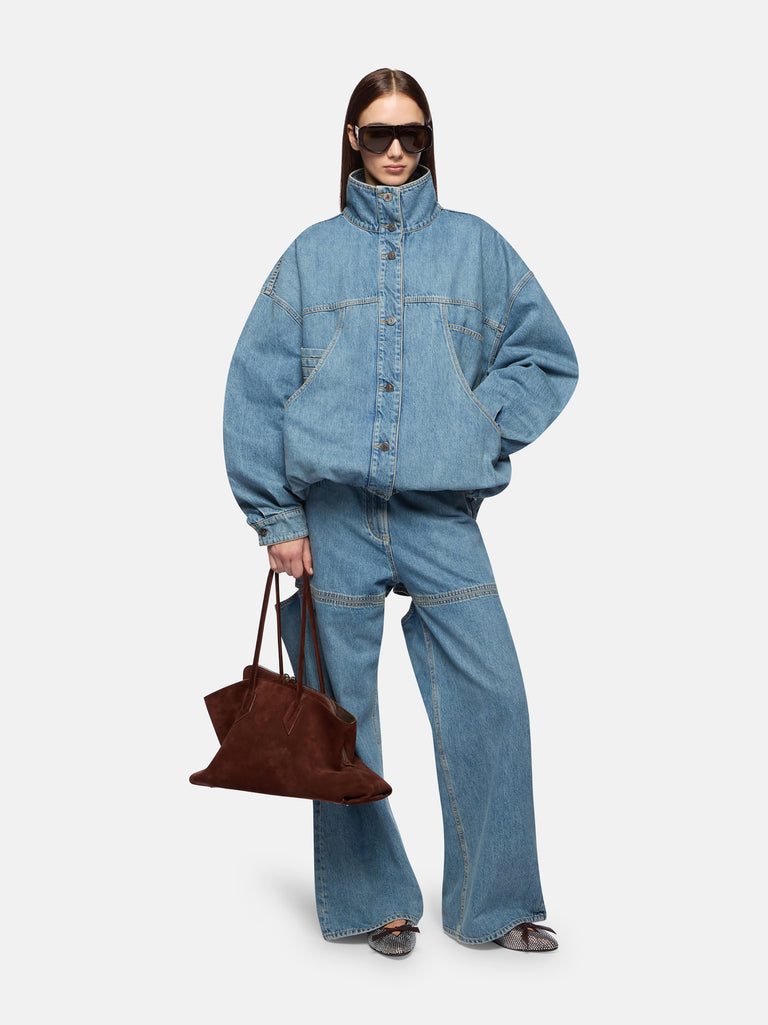 Sky blue bomber