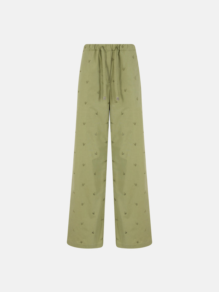Military green pants