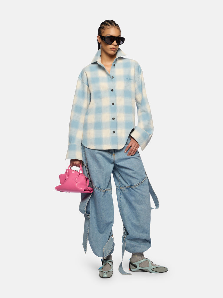 Sky blue long pant
