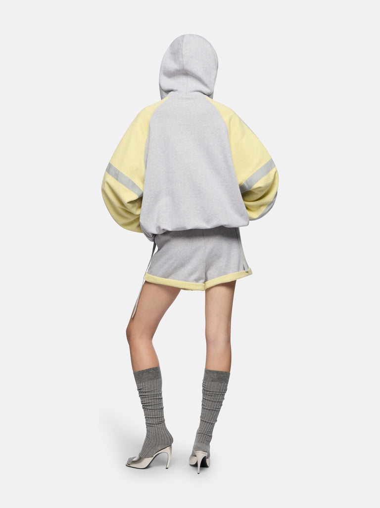 Grey and honey short pant