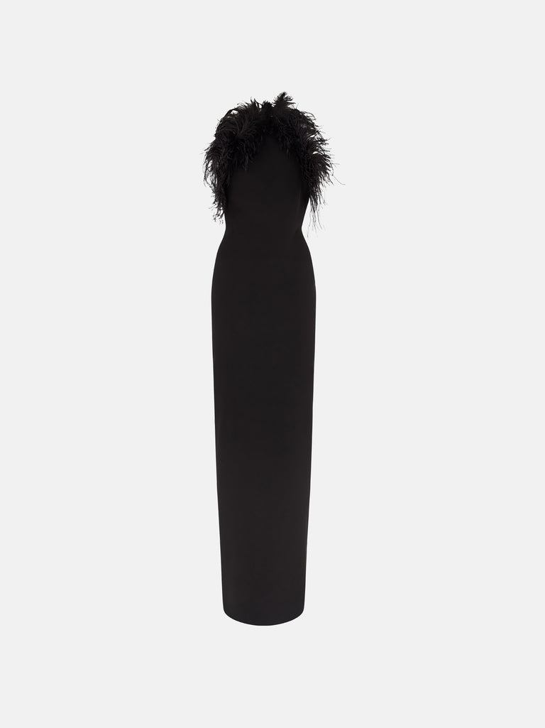 Black long dress