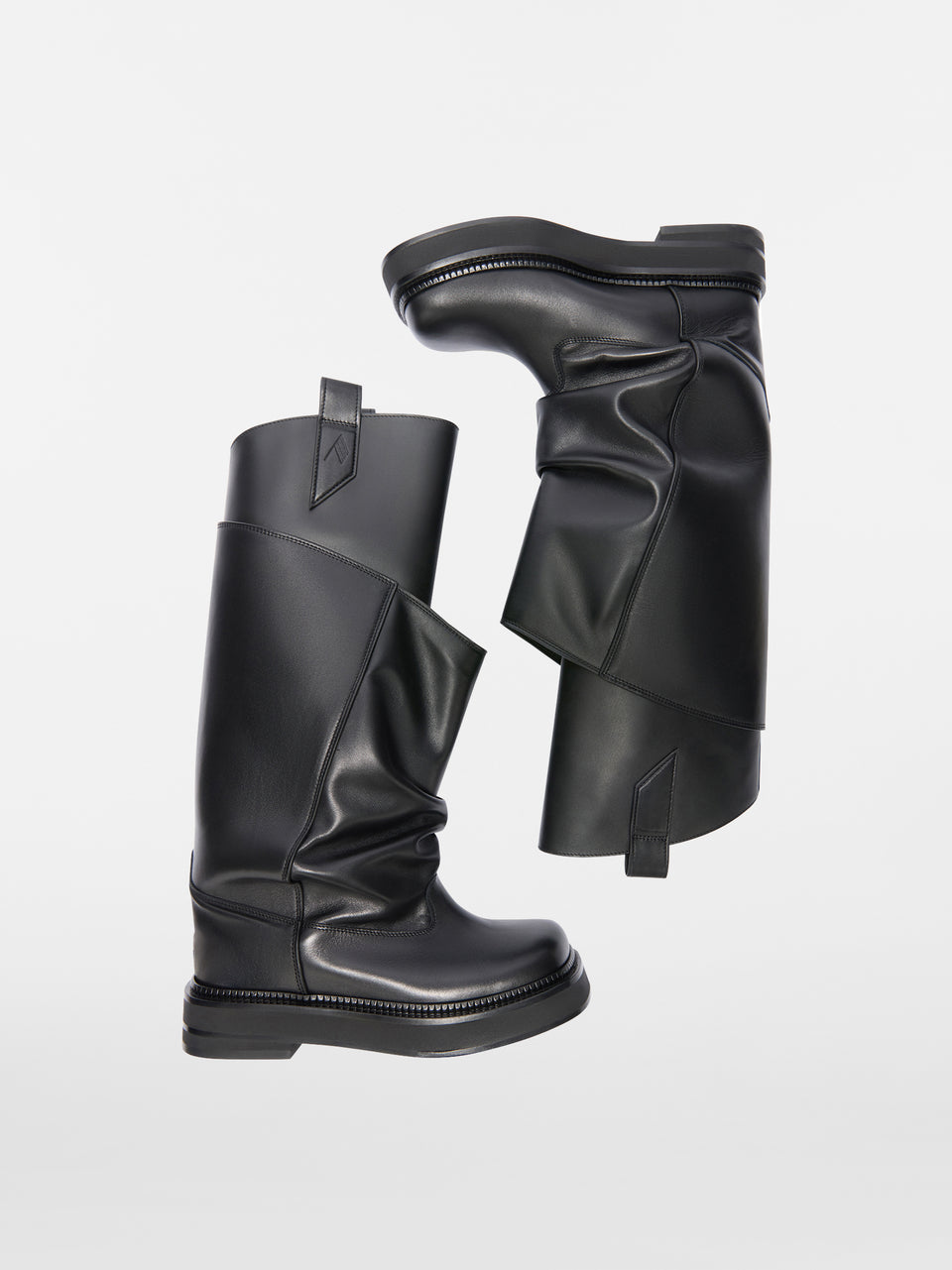 ''Robin Passeggiata'' black combat boot