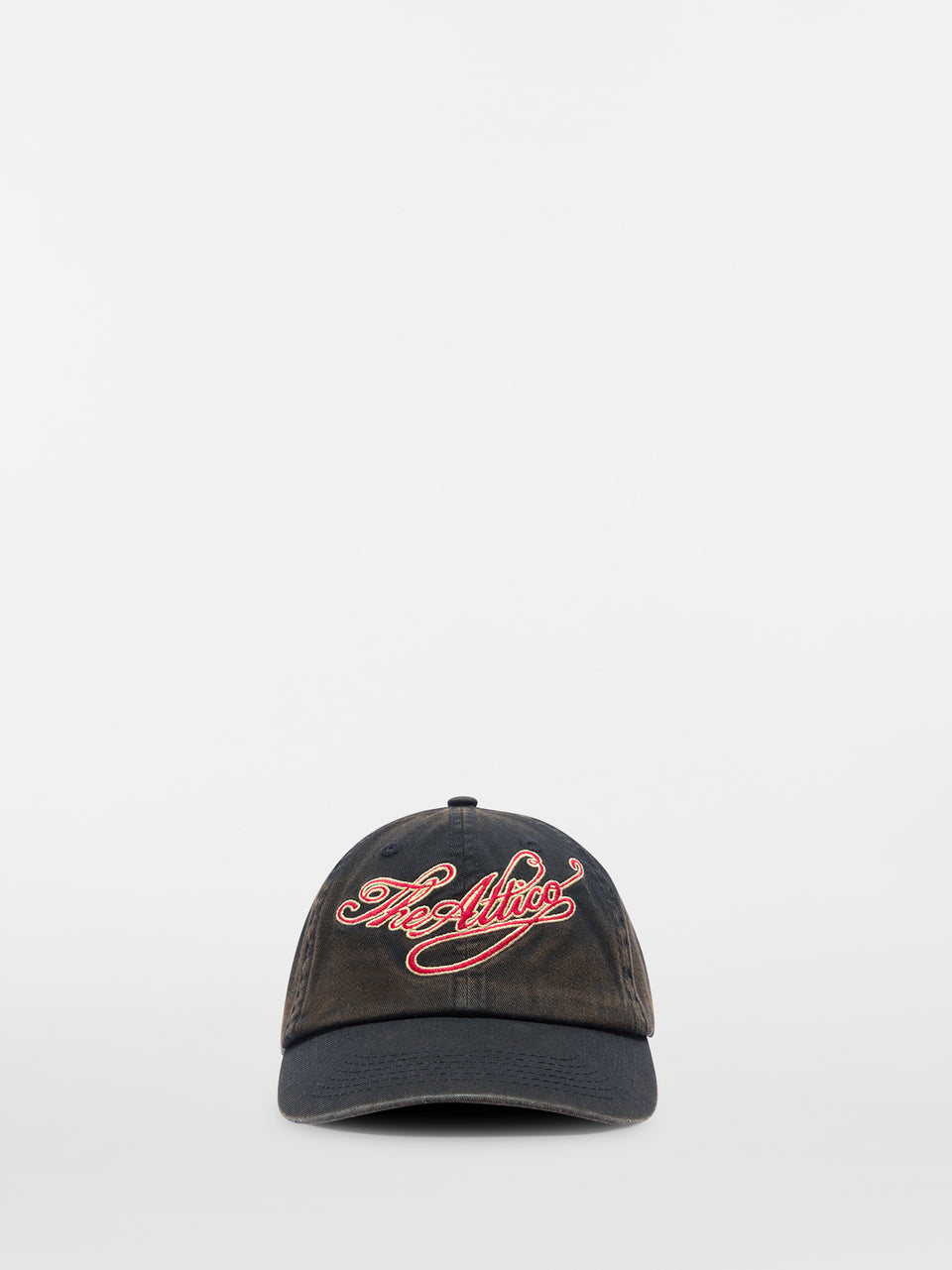 Black and red cap