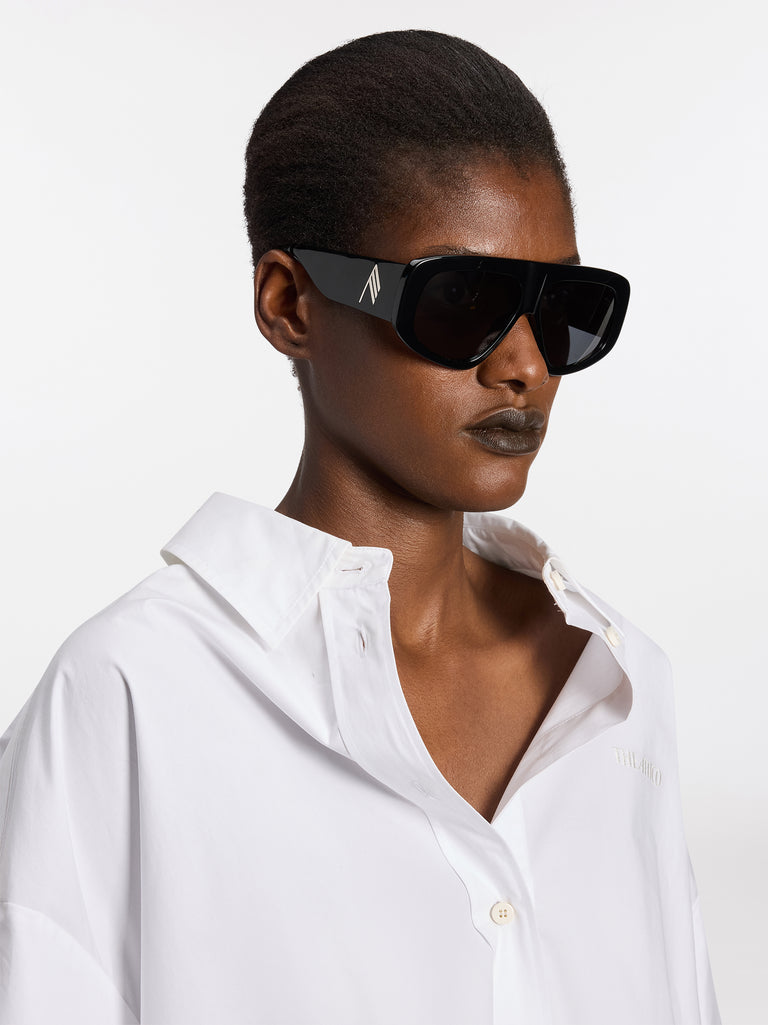 ''Milano'' black, silver and grey sunglasses